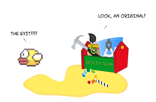 App reskinning tools